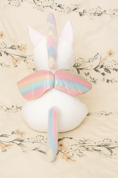 Rainbow Unicorn Plush Toy (PINK)🦄 | Super Soft Cuddly Friend
