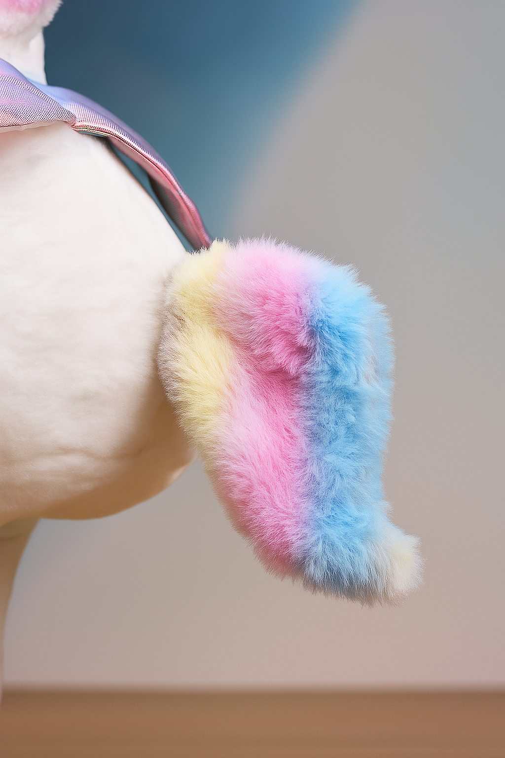 Rainbow Unicorn Plush Toy (Blue)🦄 | Super Soft Cuddly Friend